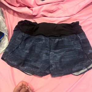 Blue lulu shorts
